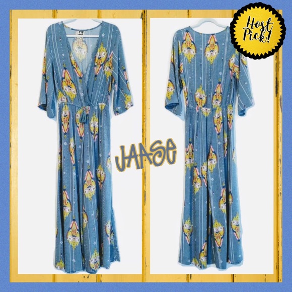 Jaase Pants - ❤️SOLD!!!❤️🎉HP🎉 JAASE Wrap Style Jumpsuit